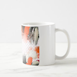 Mug à petits pois