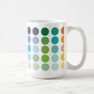 Mug à points colorés