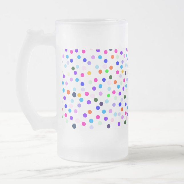 Mug à points multicolores (Gauche)