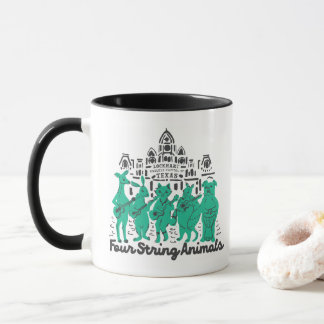 Mug à quatre cordes Animaux