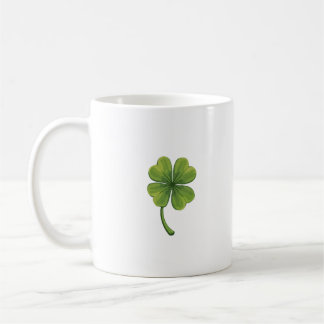 mug à quatre feuilles