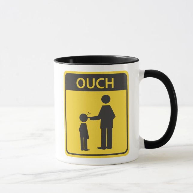 mug à signe drôle (Droite)