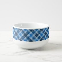 Gingham à carreaux diagonaux bleu de base/bleu béb