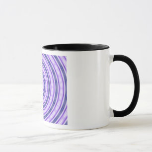 Mug à spirale violette
