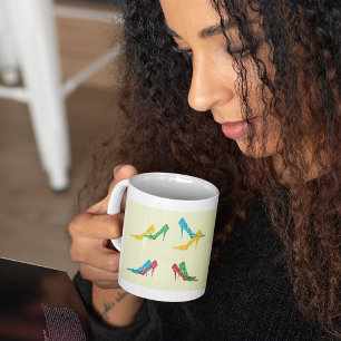 Mug à talons hauts colorés