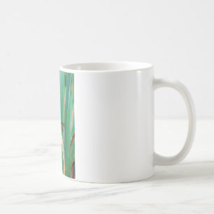 Mug A teal Eyed Dragonfly with cattails