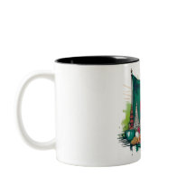Mug à thème bangladais avec symboles emblématiques