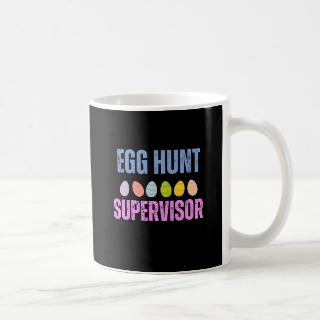 Mug à thème de Pâques, superviseur de la chasse au (Droite)