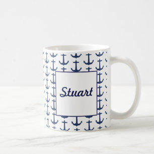 Mug à thème nautique personnalisé