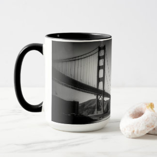 Mug À travers la baie golden gate bridge San Francisco