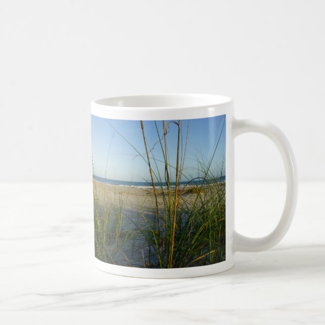 Mug À Travers La Boue De Café D'Avoine De Mer (Droite)