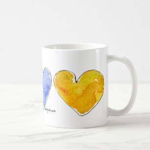 Mug à trois coeurs
