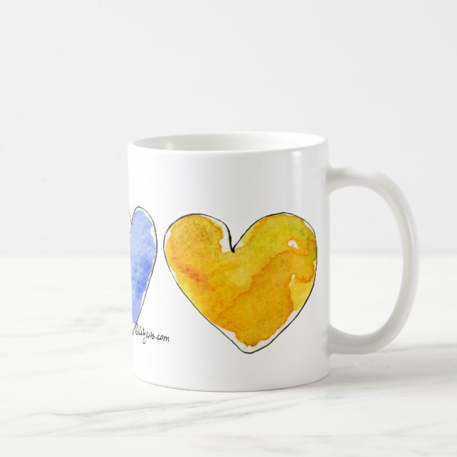 Mug à trois coeurs (Droite)