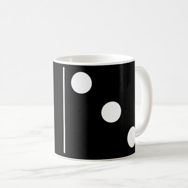 Mug à trois points noirs (Devant droit)