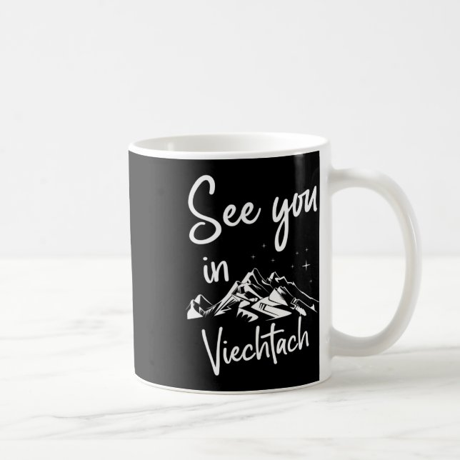 Mug A Vacances Viechtach Allemagne Ski (Droite)