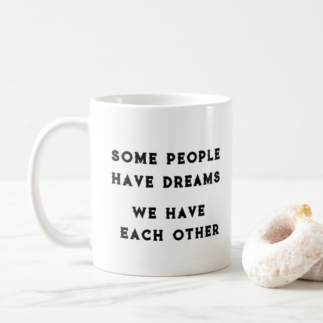 Mug a Votre Dos Amis & Famille Frères & Sœurs (Avec donut)