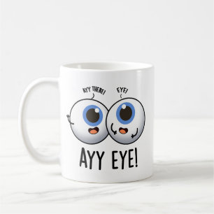 Mug Aay Eye Funny AI Pun