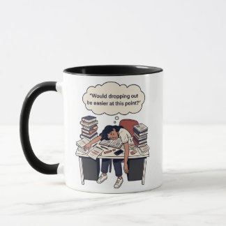 Mug « Abandonner serait plus facile » Design amusant