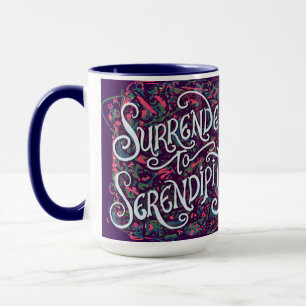 Mug Abandonnez-vous à la Sérendipité