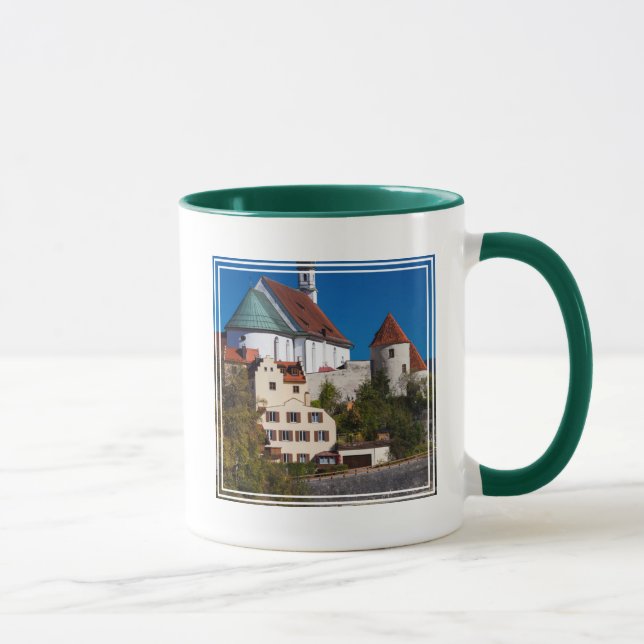 Mug Abbaye au bord de la rivière Lech (Droite)