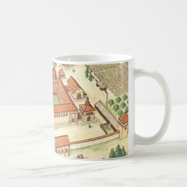 Mug Abbaye romane. Modèle (Droite)