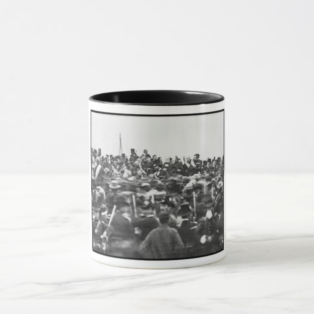 Mug Abe Lincoln Discours de Gettysburg : Fin de la Gue (Centre)