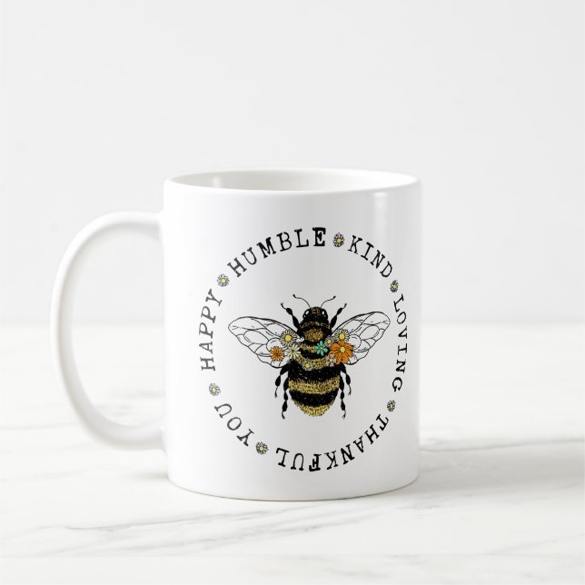 Mug Abee Happy Humble Genre Aimant Merci Vous (Gauche)
