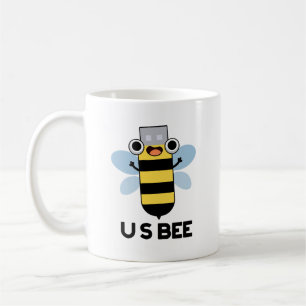 Mug Abeille américaine drôle clé USB jeu de mots techn