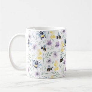 Mug Abeille aquarelle Motif