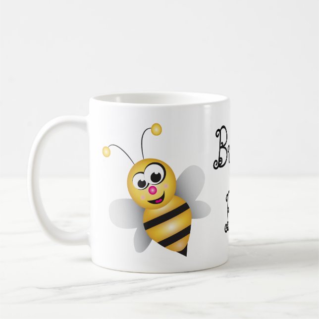 Mug Abeille de bande dessinée (Gauche)