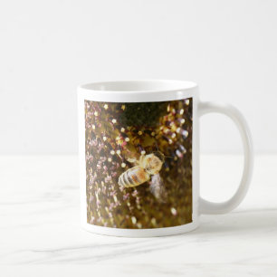 Mug Abeille de miel sur le tournesol