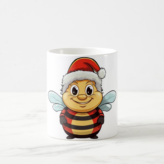 Mug abeille de Noël (Centre)