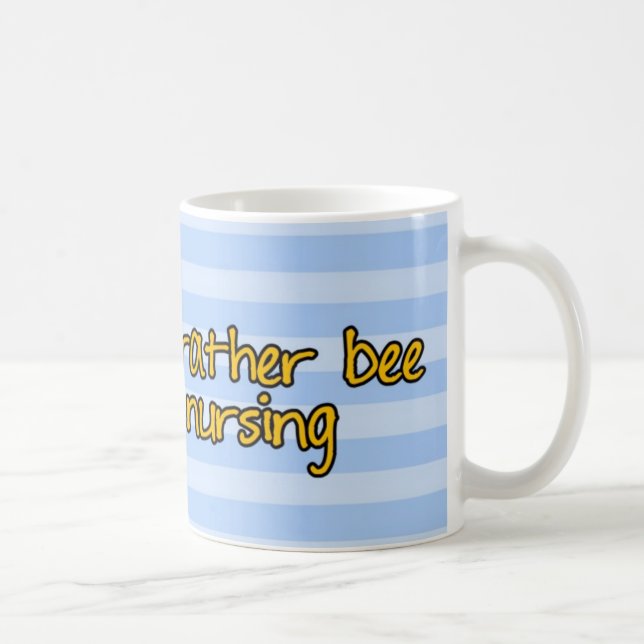 Mug abeille de travailleur - infirmière (Droite)