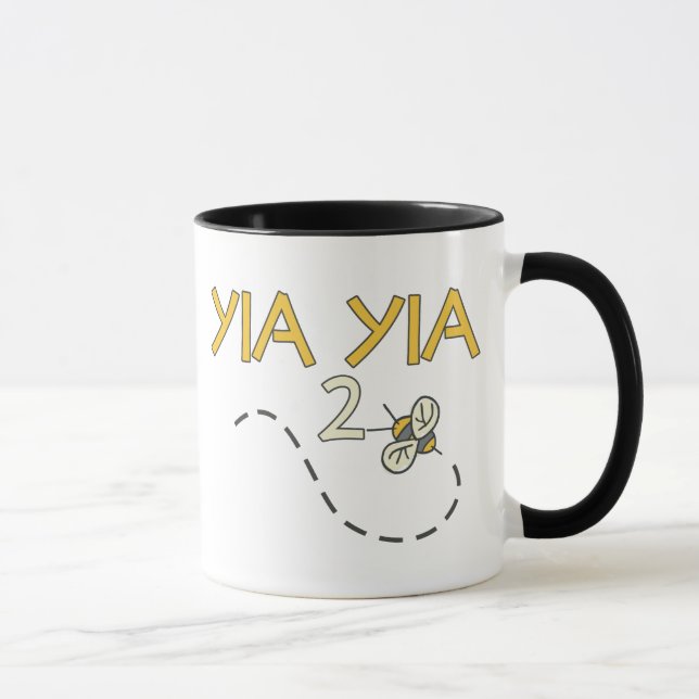 Mug Abeille de YiaYia 2 (Droite)