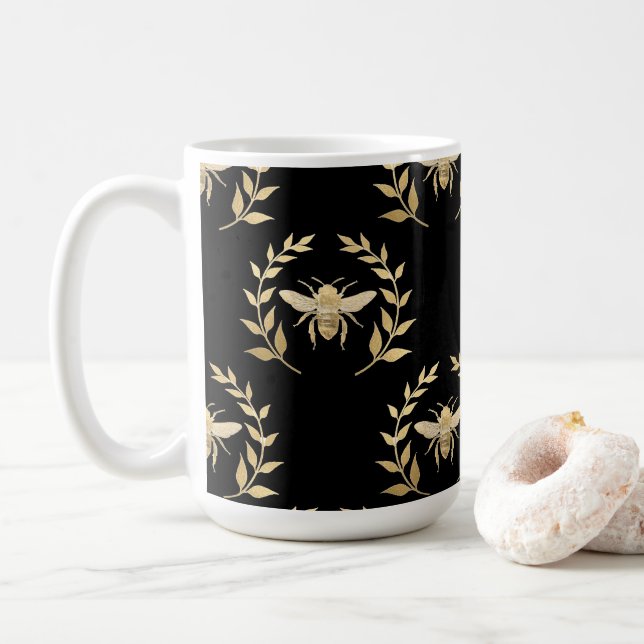 Mug Abeille dorée (Avec donut)