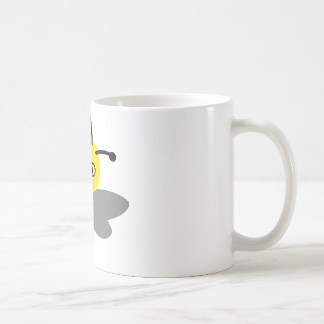 Mug abeille en colère (Droite)