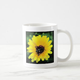 Mug Abeille et Fleur Jaune