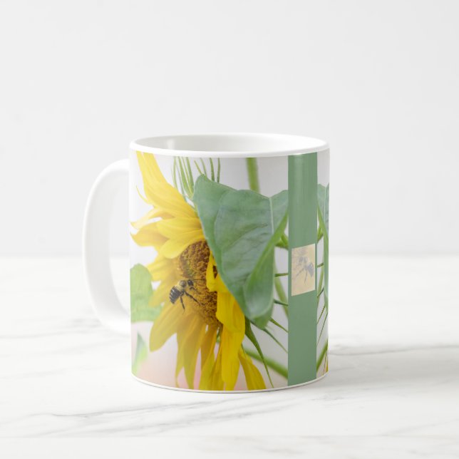 Mug Abeille Et Tournesol (Devant gauche)
