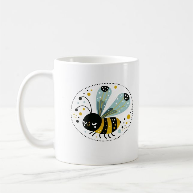 Mug Abeille Fantaisiste Endormie  (Gauche)