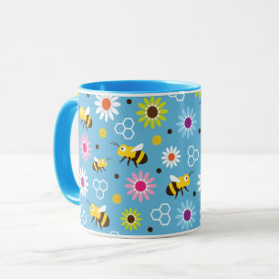 Mug Abeille & Fleurs