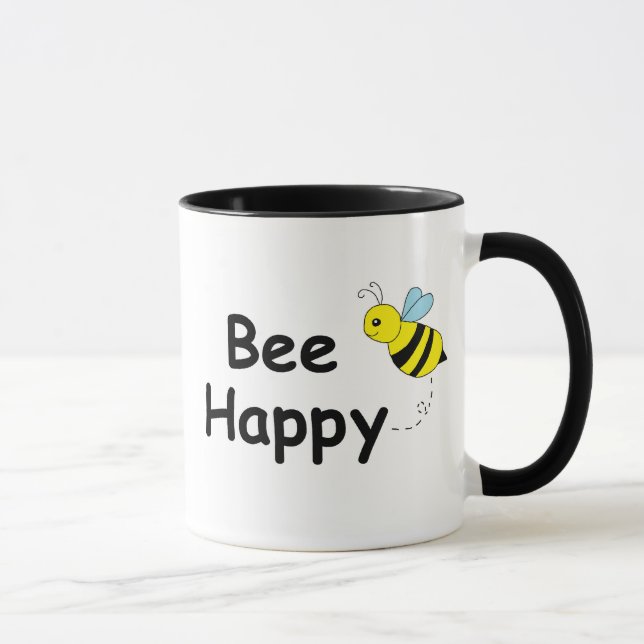 Mug Abeille heureuse (Droite)
