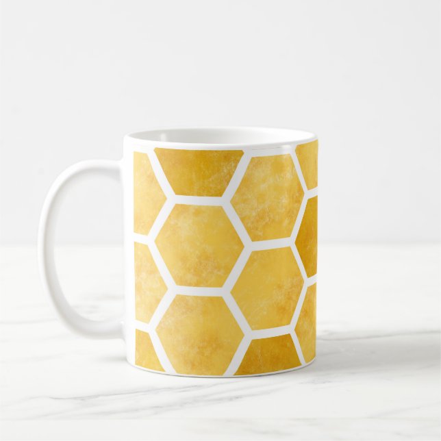 Mug Abeille jaune miel (Gauche)