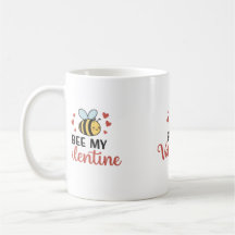Abeille mignonne Ma Valentine