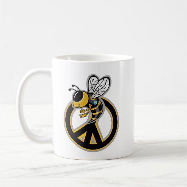 MUG ABEILLE PAIX  (Gauche)