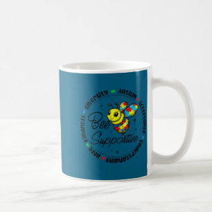 Mug Abeille soutien puzzle de sensibilisation à l'auti