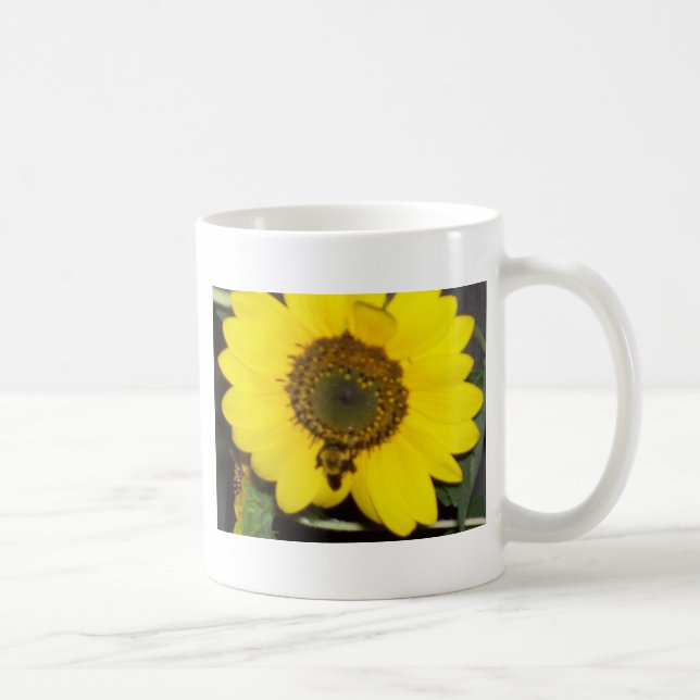 Mug Abeille sur le tournesol (Droite)