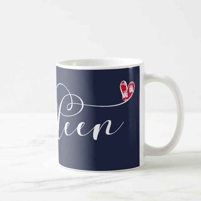 Mug Aberdeen Drapeau Coeur, Aberdonien (Droite)