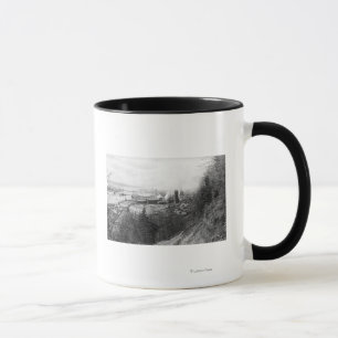 Mug Aberdeen, WA Town View Mill et Harbour Photograph