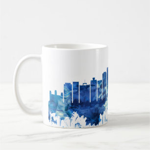 Mug Abidjan Côte d'Ivoire Skyline Blue