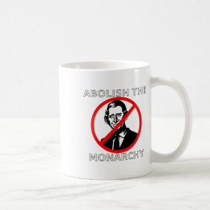 Mug Abolir la monarchie - Roi Charles